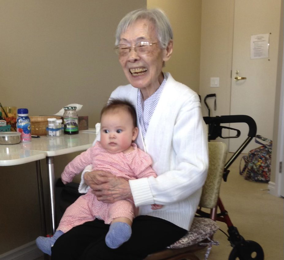 Josephine Chang with Sharon’s infant daughter. (Submitted by Sharon Chang)